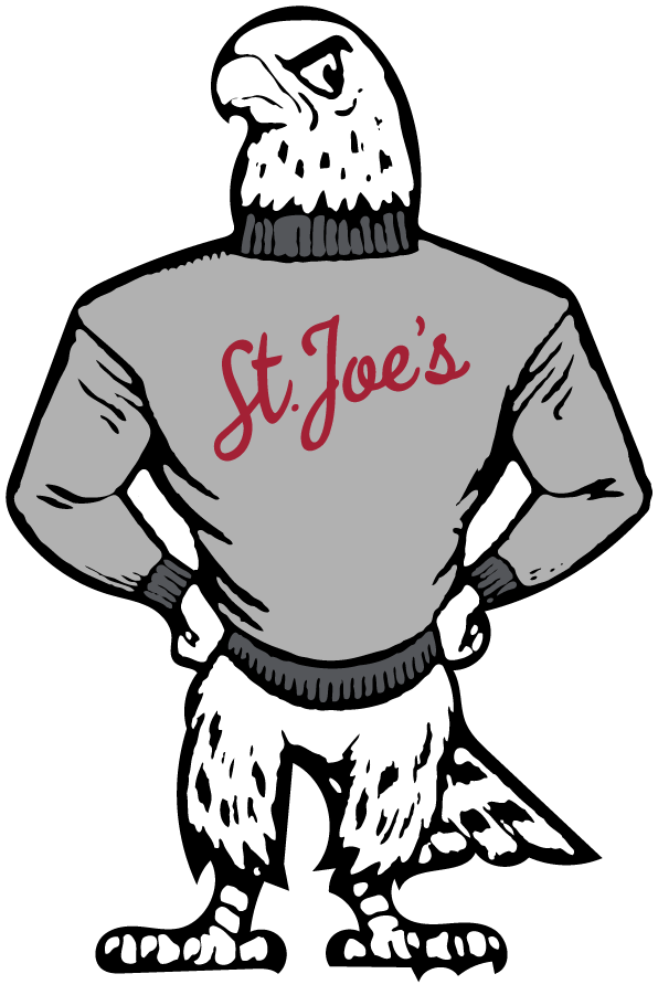 St. Josephs Hawks 1982-1995 Primary Logo diy iron on heat transfer